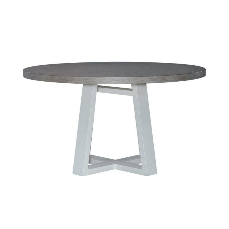 Liberty Furniture - Palmetto Heights Round Pedestal Table - 499-P5454_499-T5454
