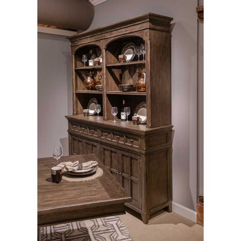 Liberty Furniture - Paradise Valley Hutch & Buffet  - 297-DR-HB