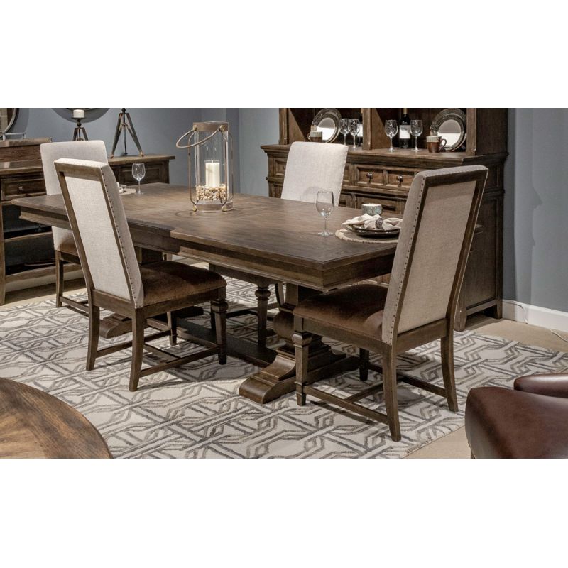 Liberty Furniture - Paradise Valley Opt 5 Piece Trestle Table Set  - 297-DR-O5TRS
