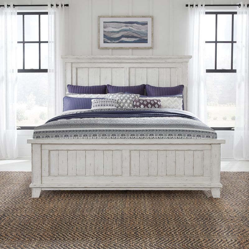 Liberty Furniture - River Place King Panel Bed  - 237-BR-KPB