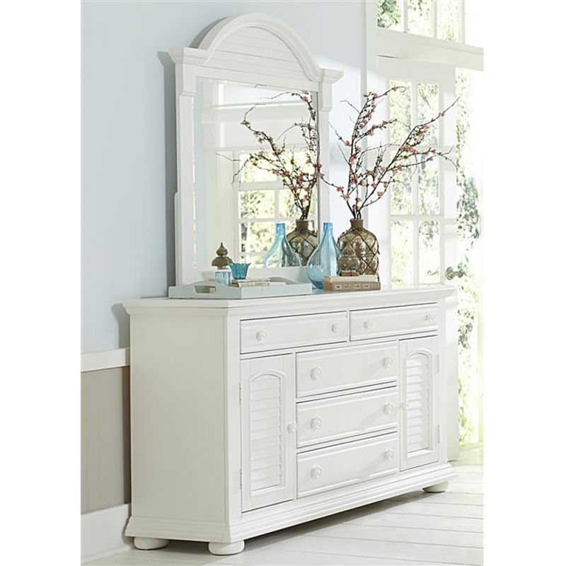 Liberty Furniture - Summer House I Dresser & Mirror - 607-BR-DM