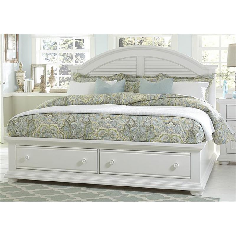 Liberty Furniture - Summer House I Queen Storage Bed - 607-BR-QSB