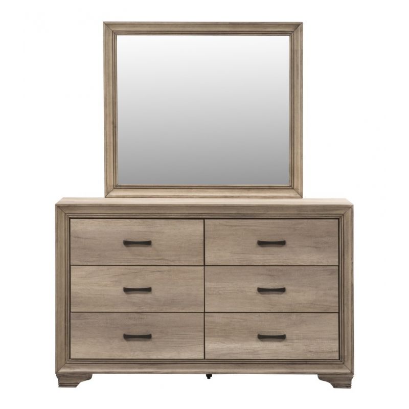 Liberty Furniture - Sun Valley Dresser & Mirror - 439-BR-DM