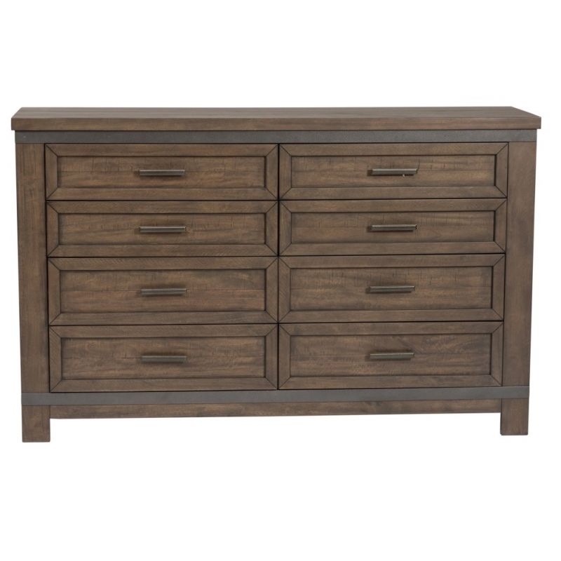 Liberty Furniture - Thornwood Hills 8 Drawer Dresser - 759-BR31