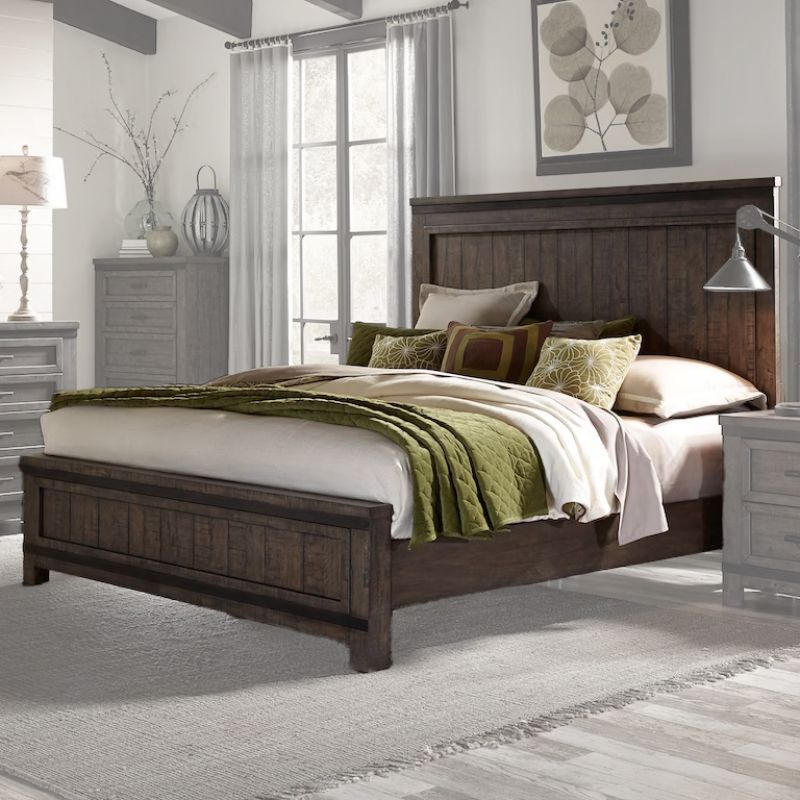 Liberty Furniture - Thornwood Hills California King Panel Bed  - 759-BR-CPB