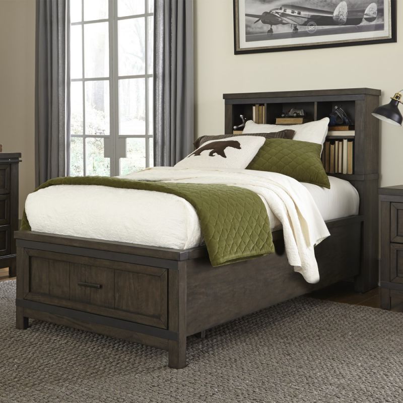 Liberty Furniture - Thornwood Hills Full Bookcase Bed - 759-YBR-FBB