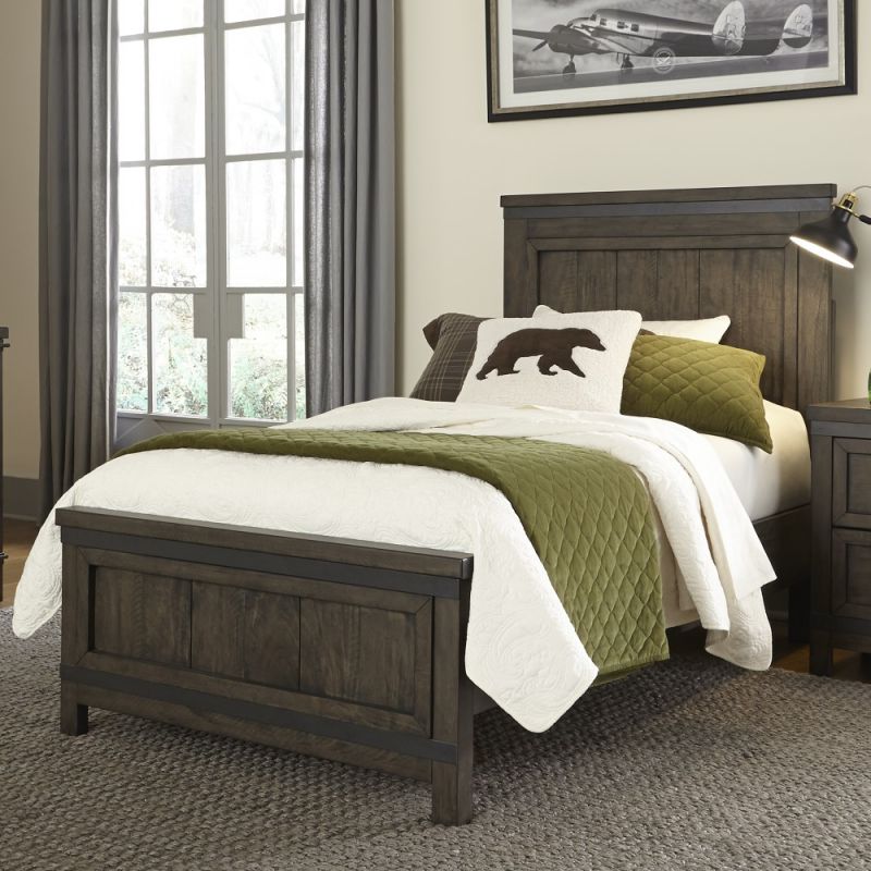 Liberty Furniture - Thornwood Hills Twin Panel Bed - 759-YBR-TPB