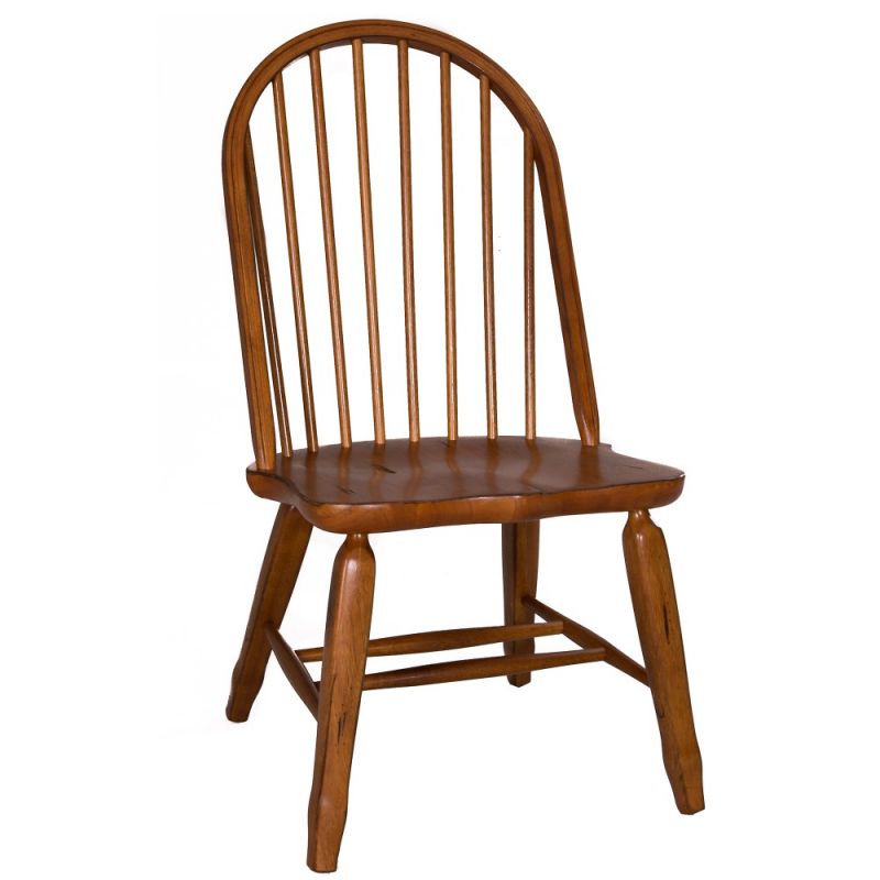 Liberty Furniture - Treasures Bow Back Side Chair - Oak (Set of 2) - 17-C2050
