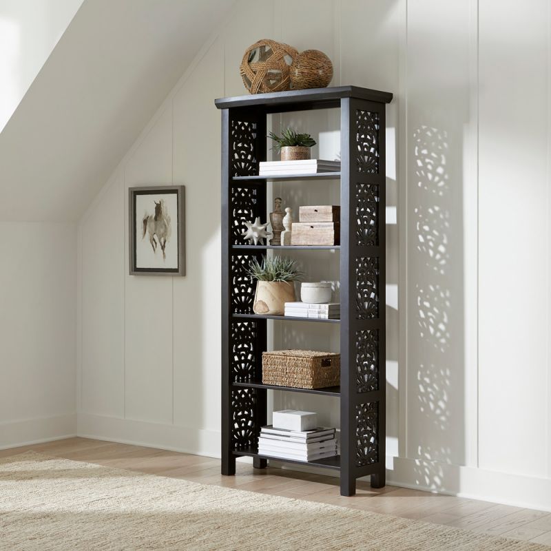 Liberty Furniture - Trellis Lane Accent Bookcase Black - 2094B-AC3001