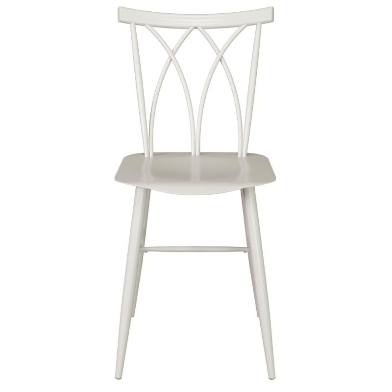 Lifestyle Solutions - Embry Chair, (Set of 2) White - LSAVLS1WH