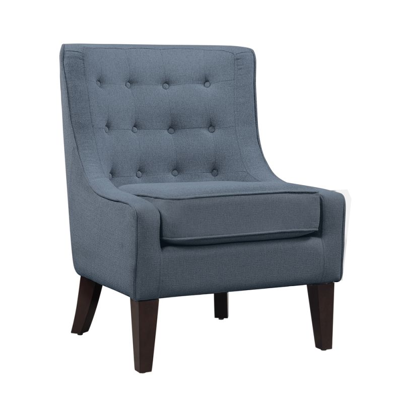 Lifestyle Solutions - Leon Accent Chair, Blue - 171A036BLU