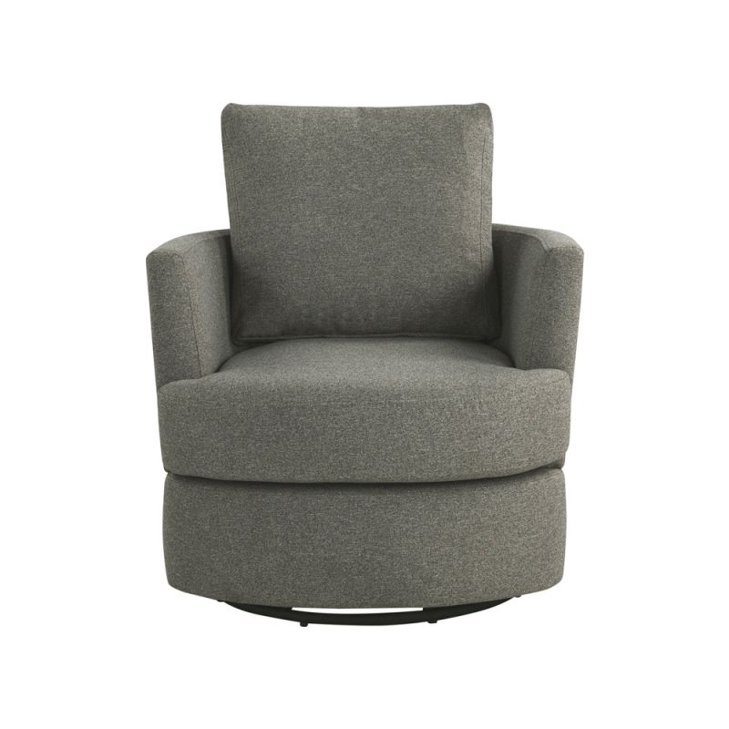 Lifestyle Solutions - Studio Living Ellison Swivel Accent Chair, Gray - 171A009GRY