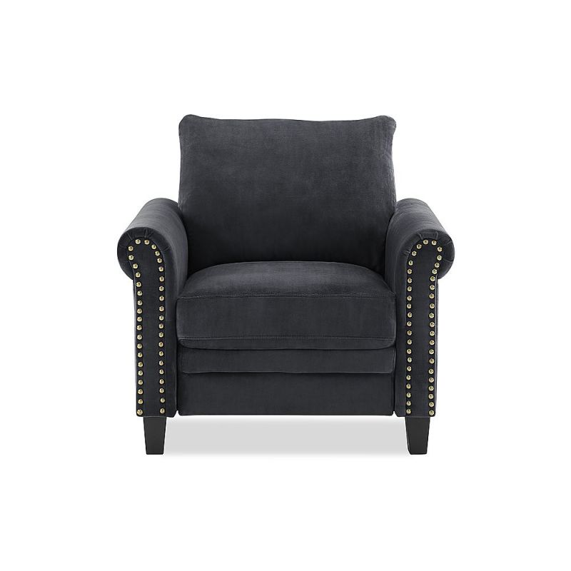 Lifestyle Solutions - Arlington Chair, Charcoal Grey - ASLKS1-XM3CC-RA
