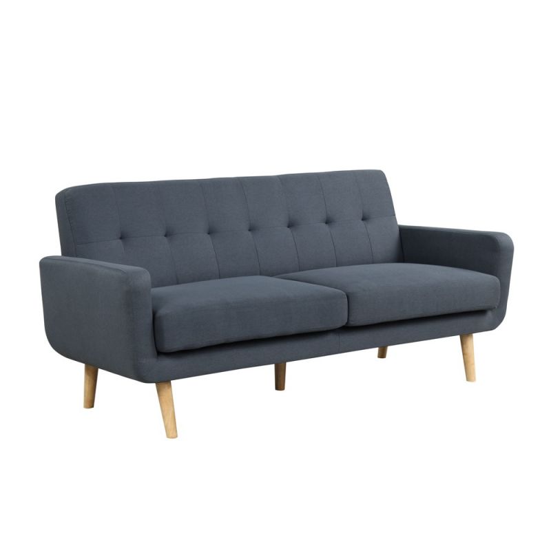 Lifestyle Solutions - Lifestyle Solutions Riley Sofa, Charcoal - LSRMNS3MU2312