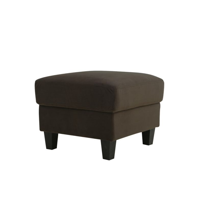 Lifestyle Solutions - Lifestyle Solutions Westley Ottoman, Coffee - CC-WENOT-M26CF
