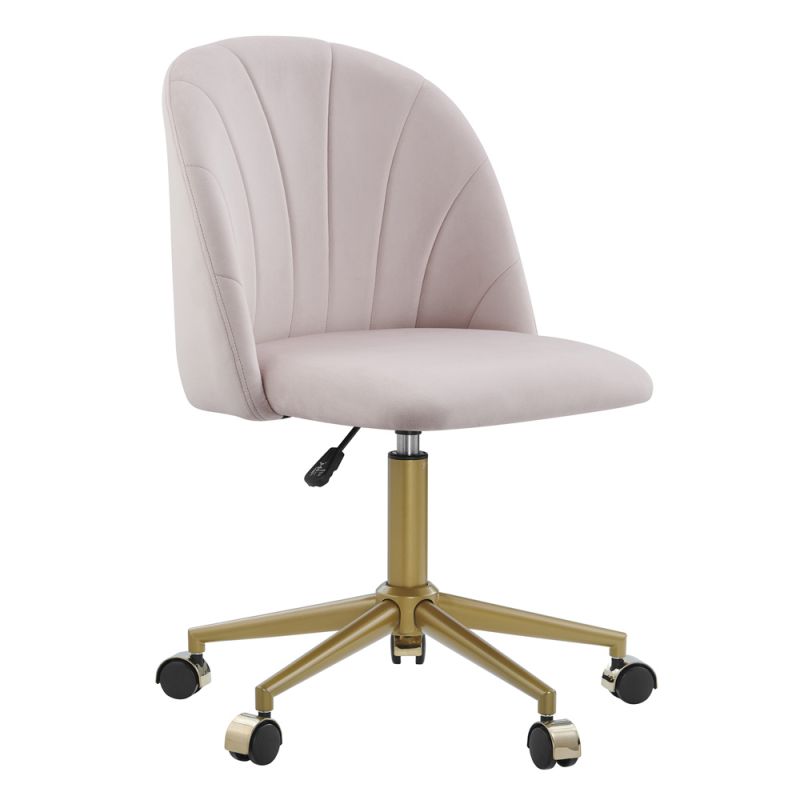 Linon Home Decor - Adalynn Desk Chair Blush Pink - CH301PNK01U