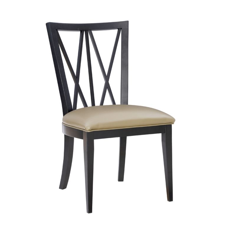 Linon Home Decor - Bailey Chair Black - Set of 2 - CH283BLK02ASU