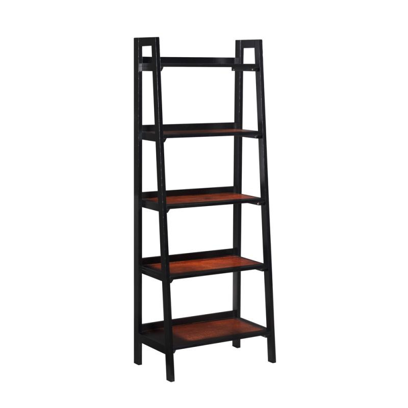 Linon Home Decor - Camden Five Shelf Bookcase - 64019BLKCHY01KDU