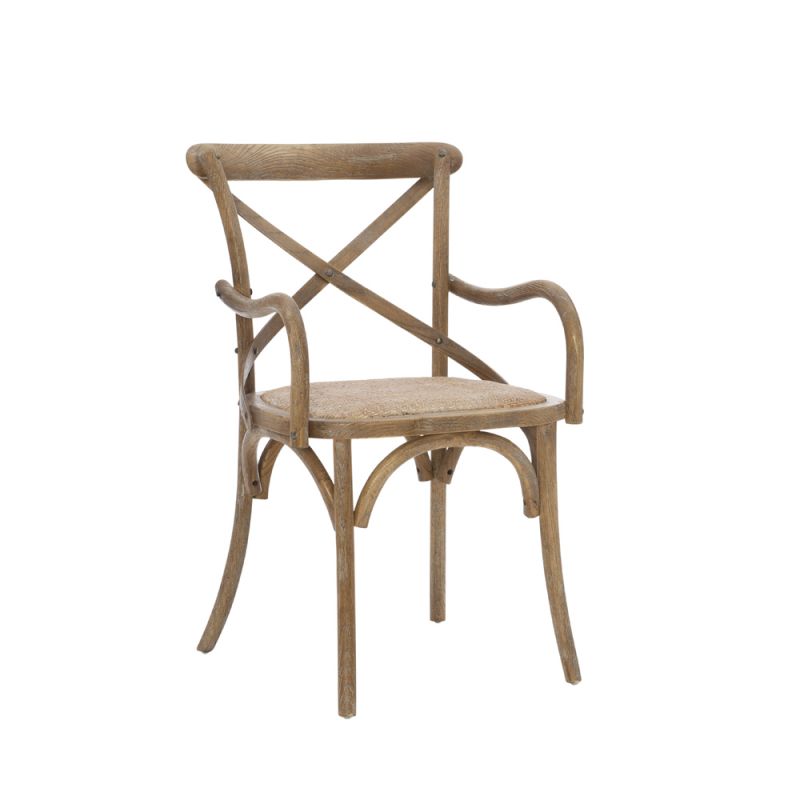 Linon Home Decor - Conelly Arm Chair Ash Gray - CH308GRY01ASU