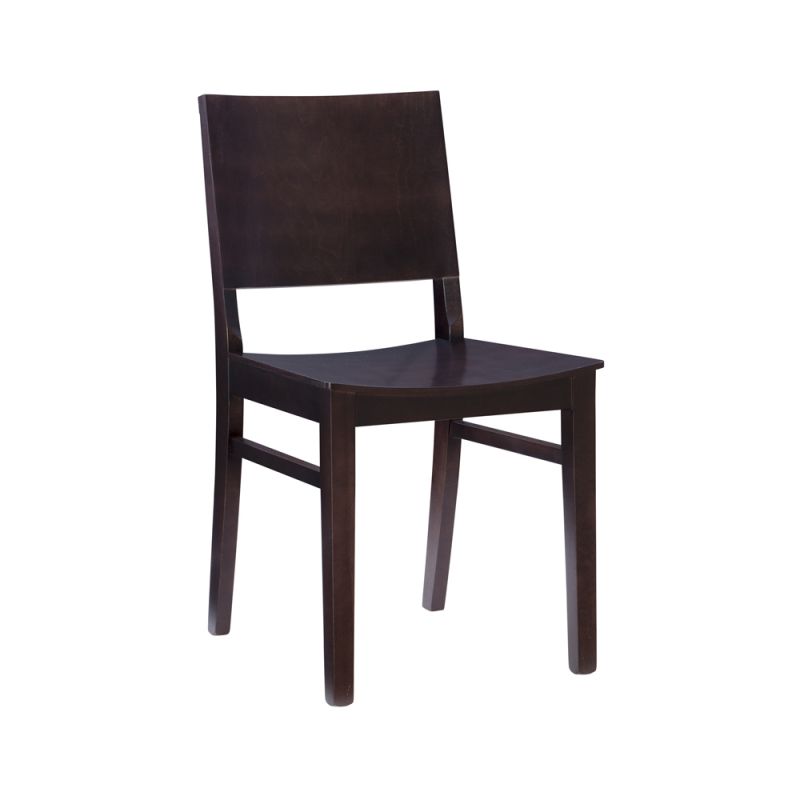Linon Home Decor - Devin Side Chair Brown (Set of 2) - CH247BRN02AS
