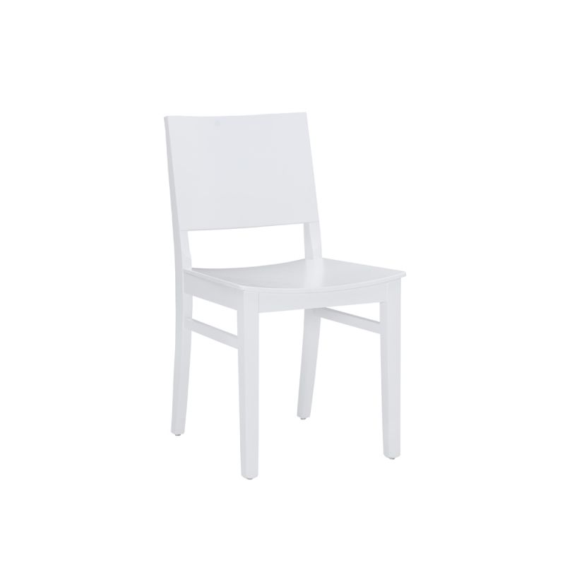 Linon Home Decor - Devin Side Chair White (Set of 2) - CH247WHT02ASU
