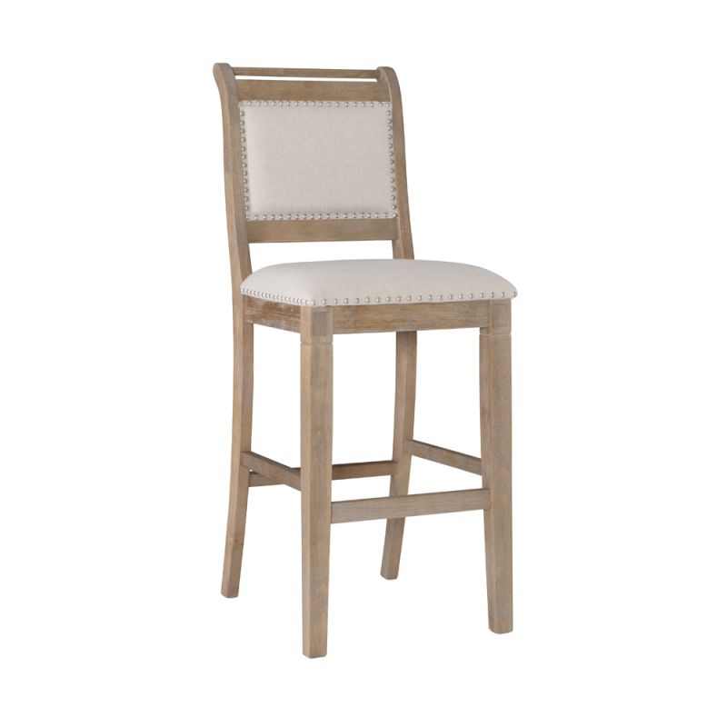 Linon Home Decor - Emmy 30 In Natural Bar Stool - BS236NAT01U