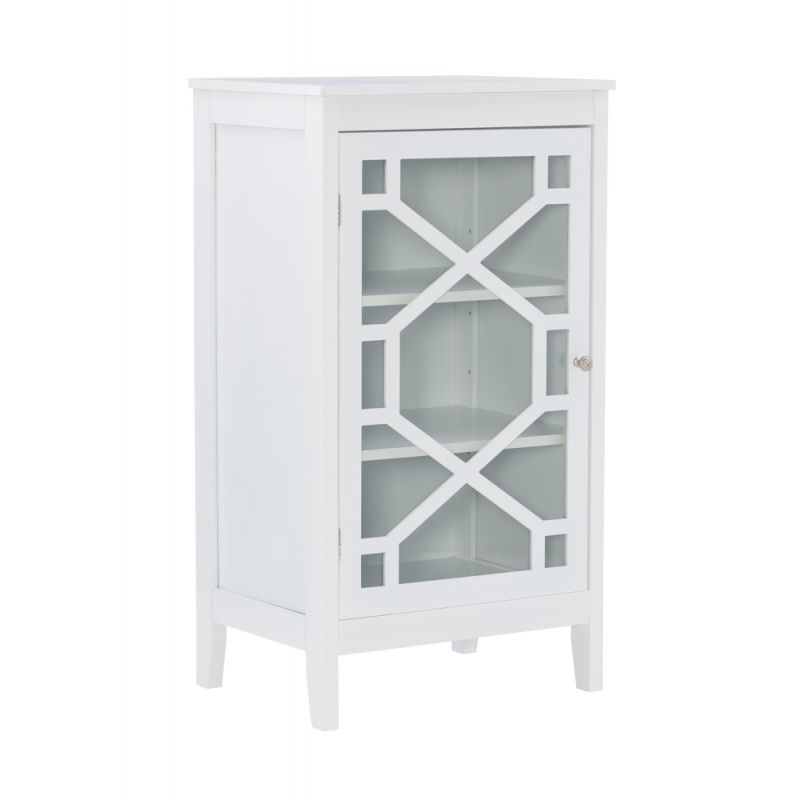 Linon Home Decor - Fetti White Small Cabinet - 650211WHT01U