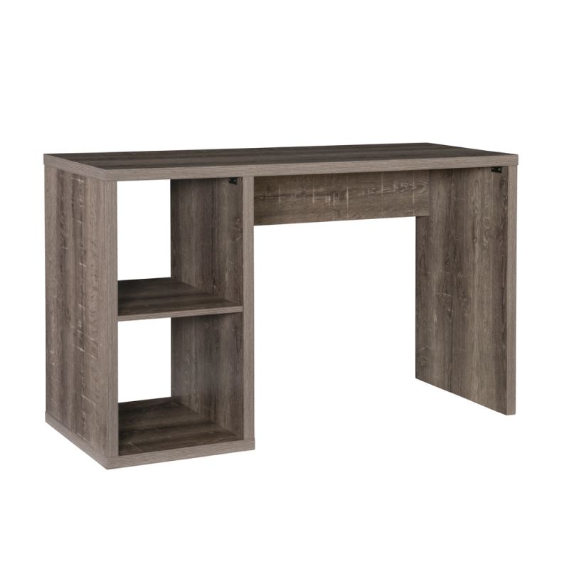 Linon Home Decor - Galli 2 Cube Desk Grey - DK112GRY01