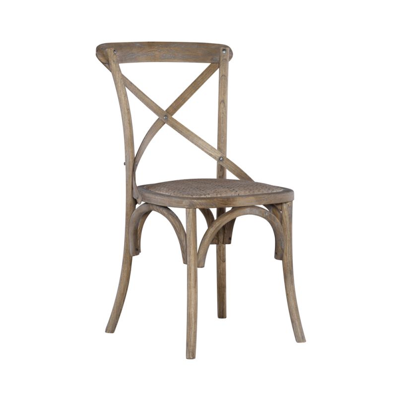 Linon Home Decor - Helia Bentwood Chairs (Set of 2) - CH029GRY02ASU