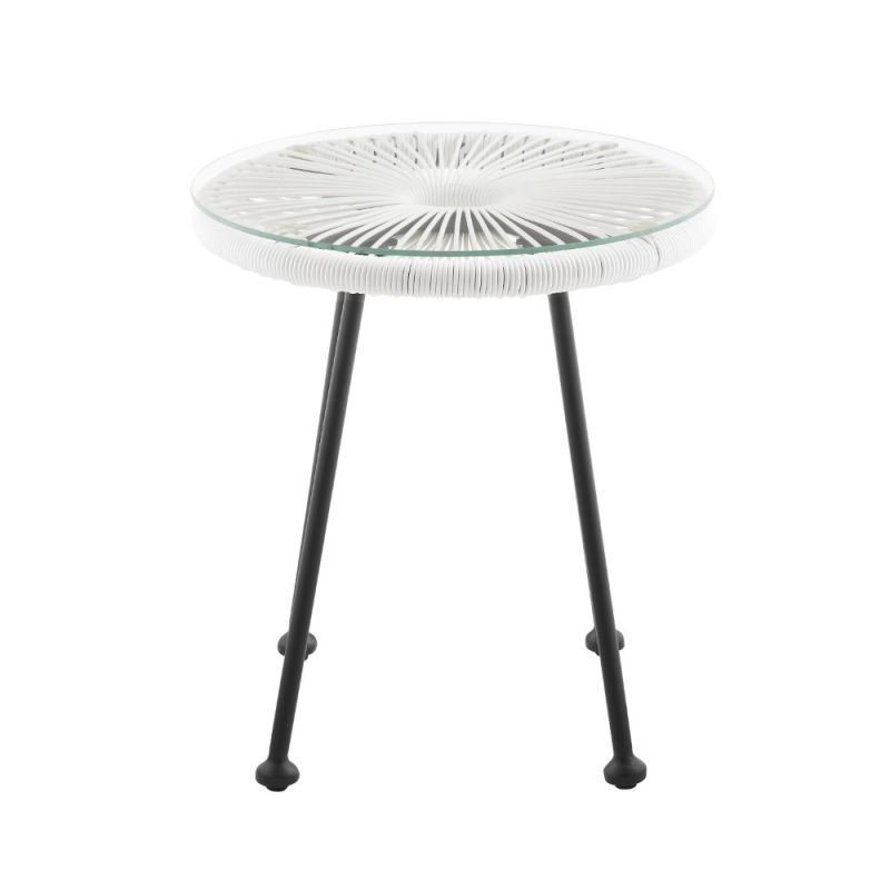 Linon Home Decor - Millicent Side Table White - ML032WHT01U