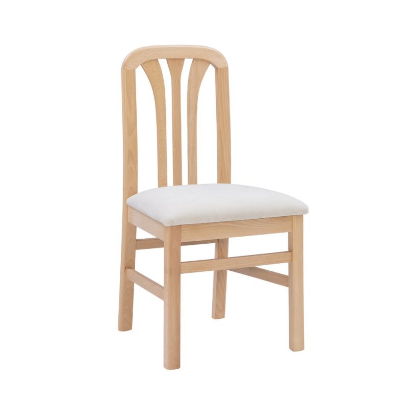 Linon Home Decor - Pamela Natural Uph Seat (Set of 2) - CH257NATGRY02ASU