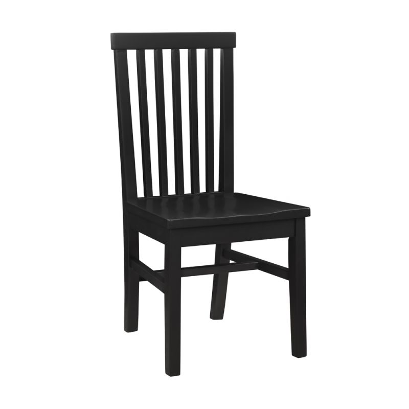 Linon Home Decor - Percival Side Chair Black (Set of 2) - CH246BLK02KD
