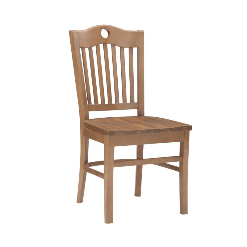 Linon Home Decor - Ragan Chair Brown (Set of 2) - CH269BRN02ASU