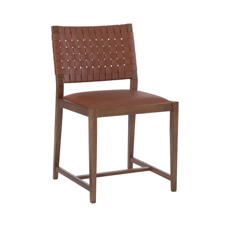 Linon Home Decor - Ruskin Chair - CH276LBRN01ASU
