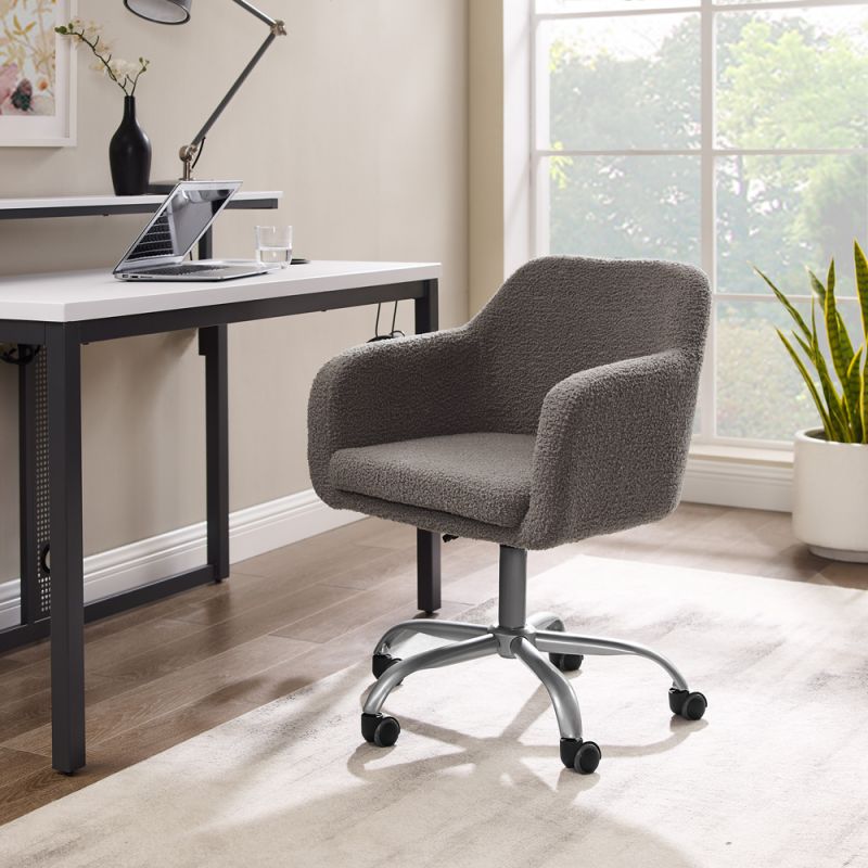 Linon Home Decor - Rylen Office Chair Grey - OC119GRY01U