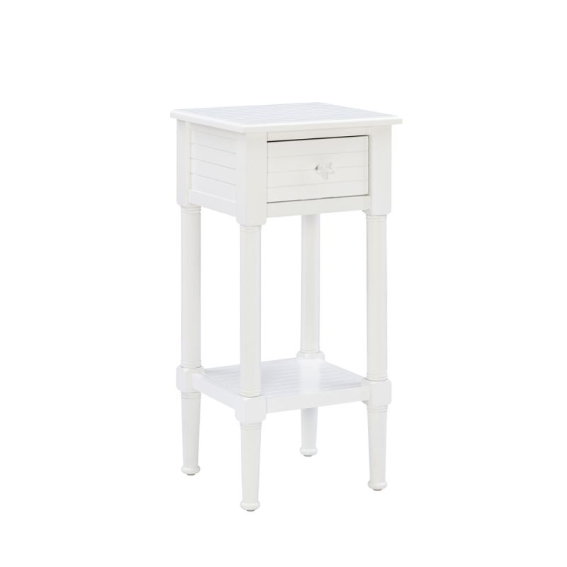Linon Home Decor - Seaboard End Table White - AC133WHT01U