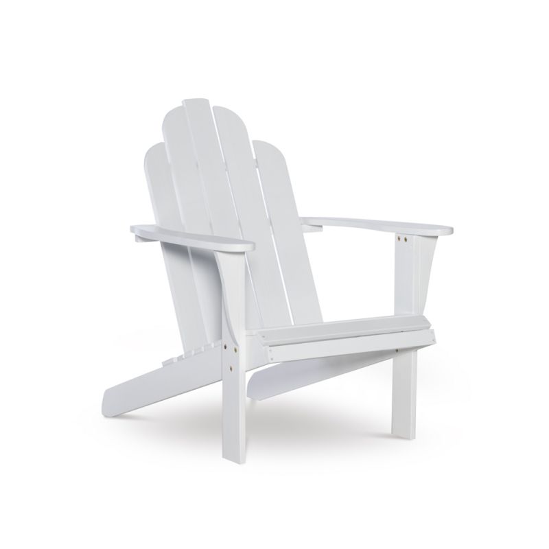 Linon Home Decor - White Adirondack Chair - 21150WHT-01-KD-U