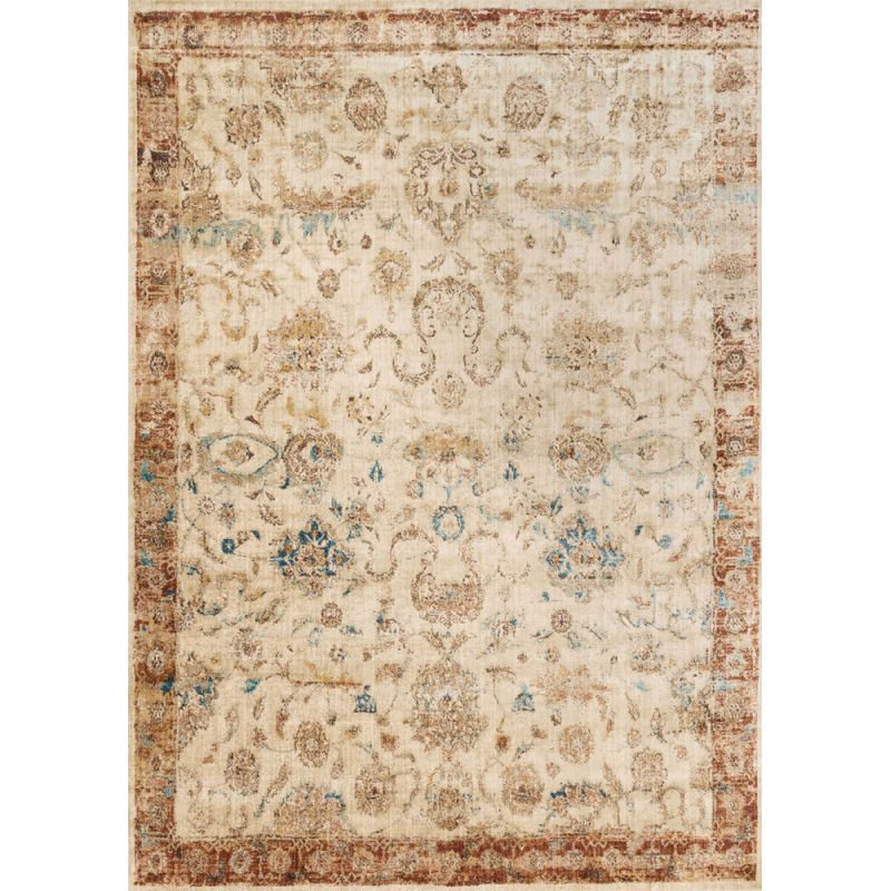 Loloi - Anastasia Ant. Ivory / Rust 13' x 18' Area Rug - ANASAF-04AIRUD0I0