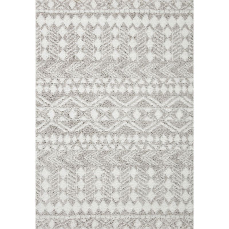 Loloi - Bliss Shag Grey / White 2'-7