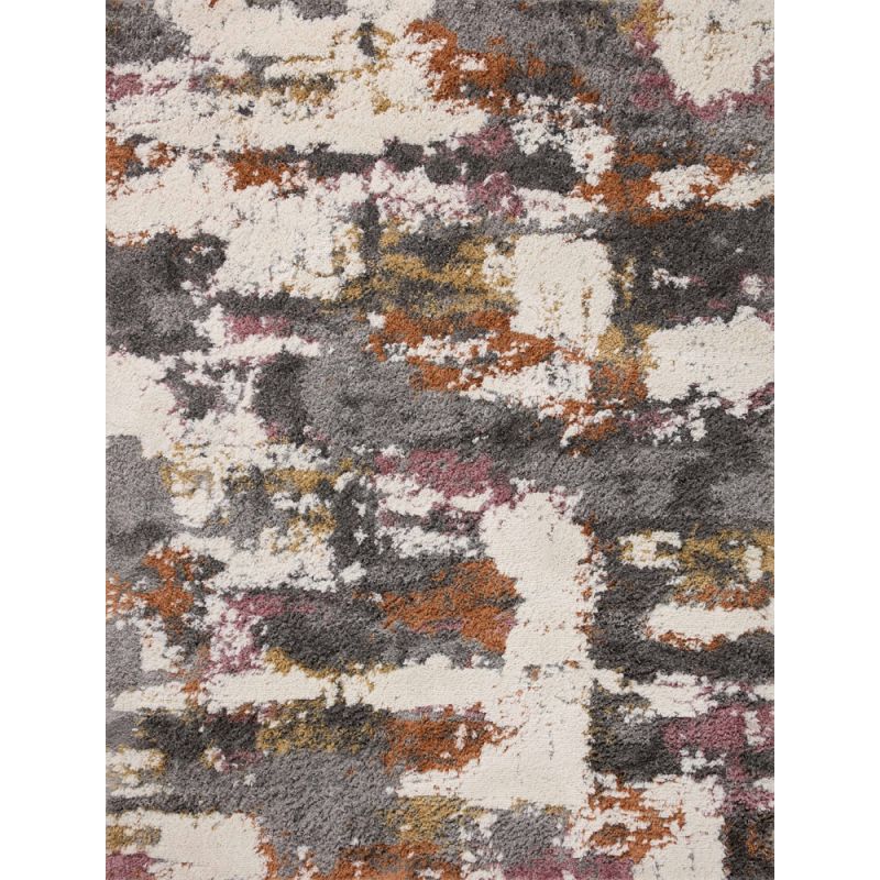 Loloi - Levitt Shag Grey / Multi 2'-7