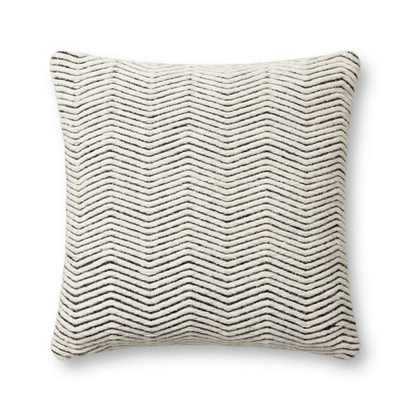 Loloi - PLL0120 Ivory 22'' x 22'' Cover Only Pillow - P313PLL0120IV00PIL3