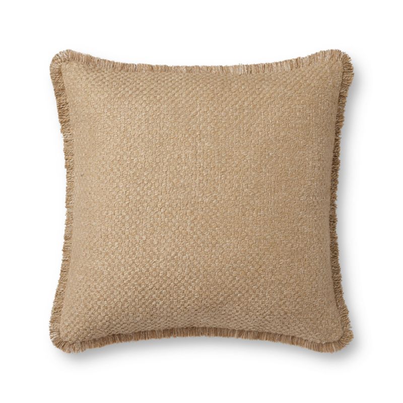 Loloi - PLL0121 Natural 22'' x 22'' Cover Only Pillow - P297PLL0121NA00PIL3