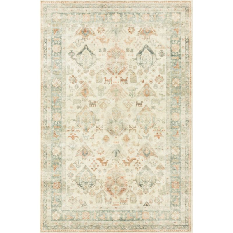 Loloi - Rosette Beige / Multi 2'-2