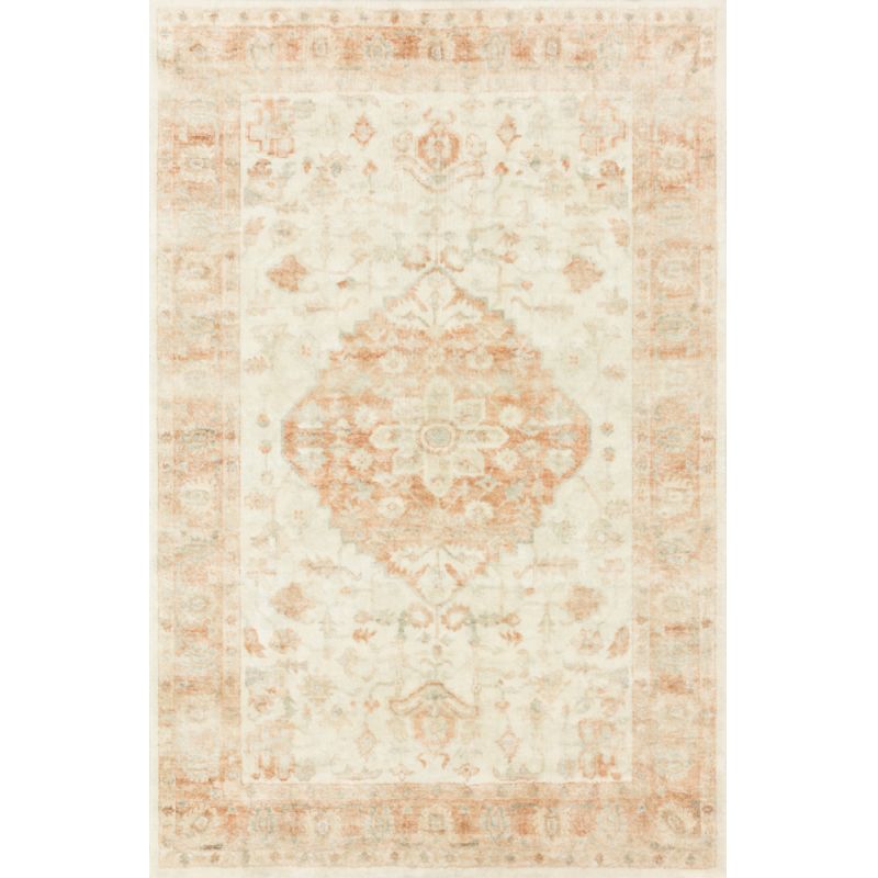 Loloi - Rosette Ivory / Terracotta 18