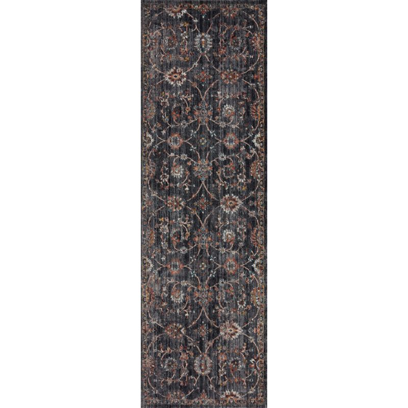 Loloi - Samra Charcoal / Multi 2'-7