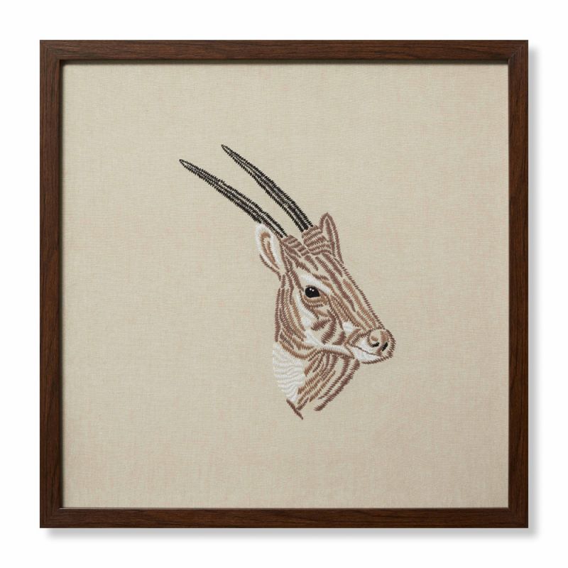 Loloi - Saola Beige / Ivory 2' X 2' Wall Art - AW0324SAOLABEIVA029