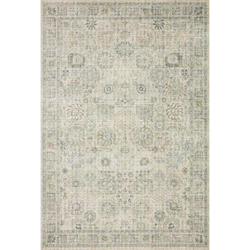 Loloi - Skye Natural / Sage 7' x 9' Oval Area Rug - SKYESKY-14NASG790V