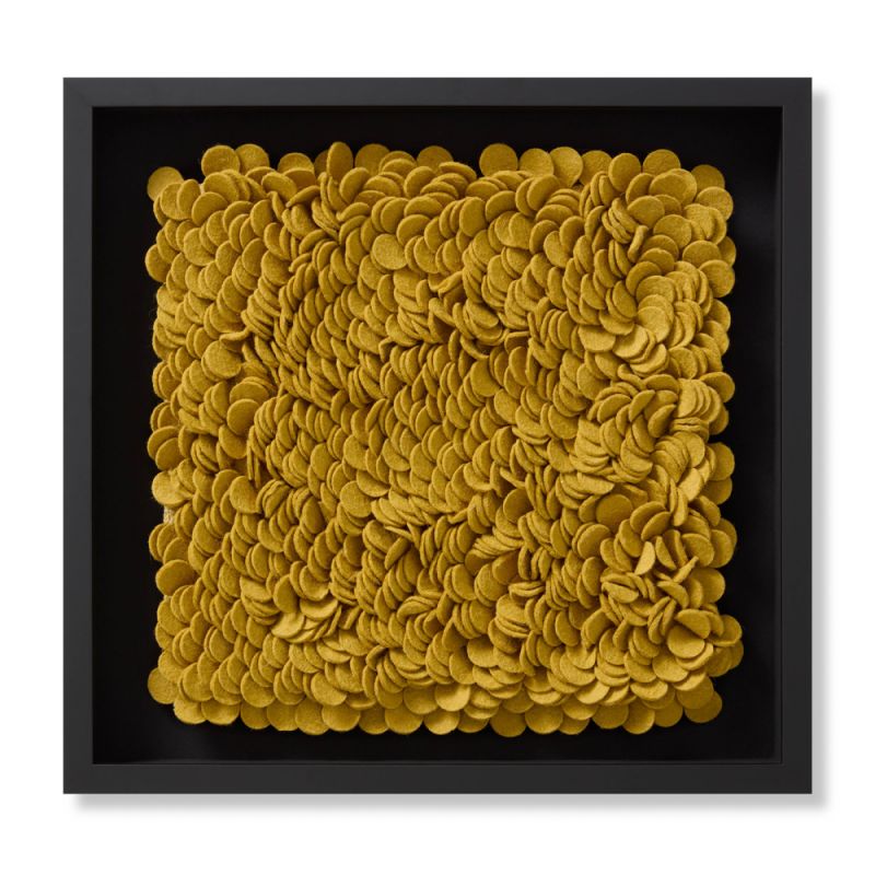 Loloi - Tumeric Yellow 2' X 2' Wall Art - AW0241TMRICYE00A029