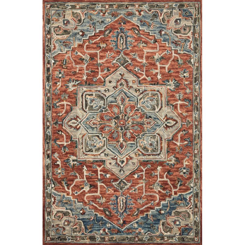 Loloi - Victoria Red / Multi 2'-6