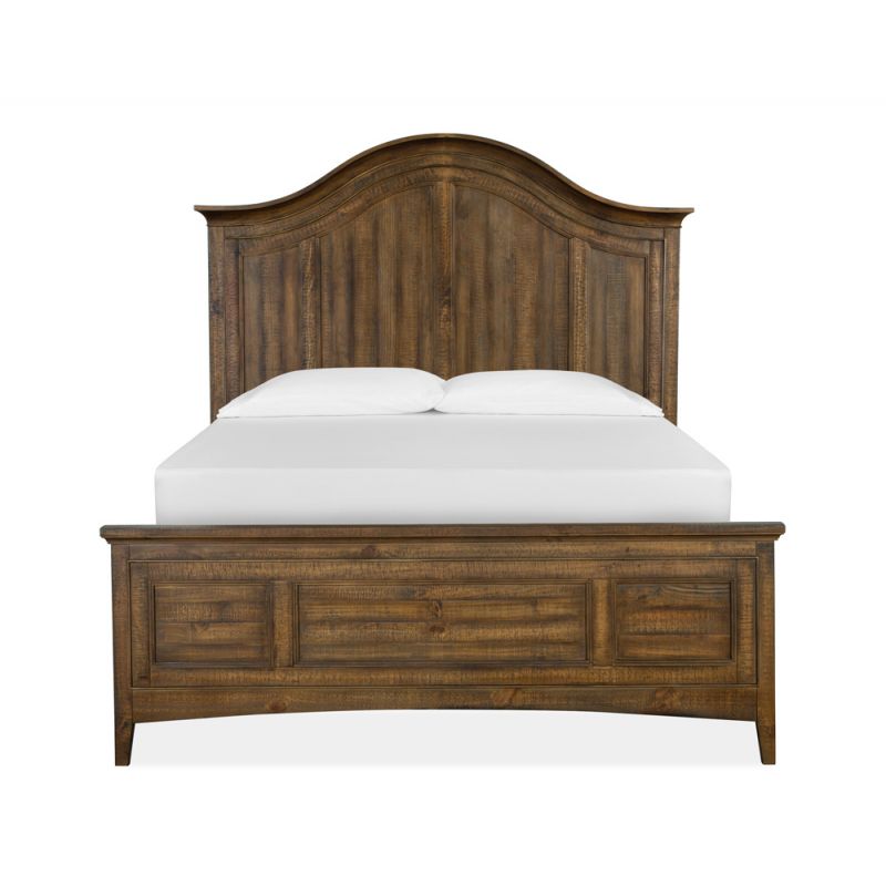 Magnussen - Bay Creek Complete California King Arched Bed with Storage Rails - B4398-75B